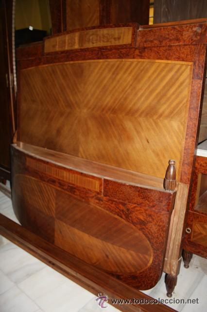 Antig&uuml;edades: DORMITORIO MARQUETER&Iacute;A,A&Ntilde;OS 30 REF.4430 - Foto 6